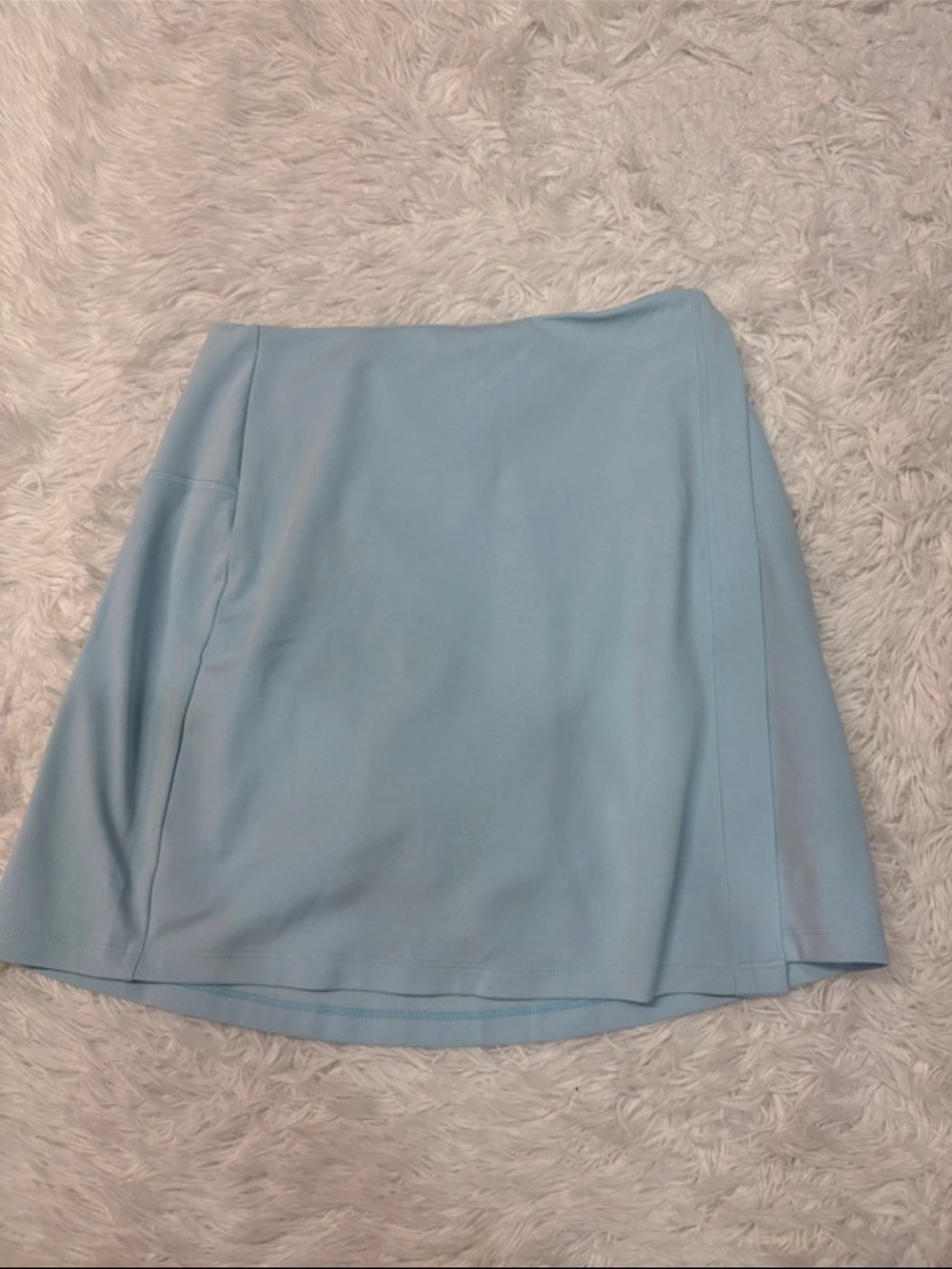 Girlfriend collective blue active skort